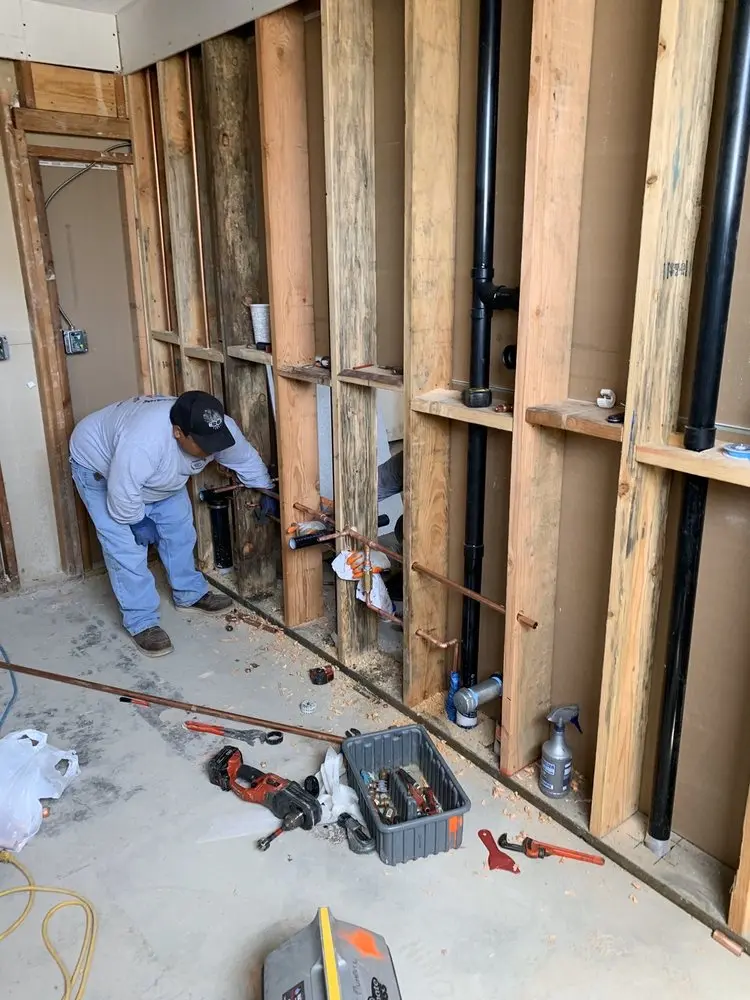 Commercial rough-in plumbing for Gas Line Repair in Fort George G Mead Junction